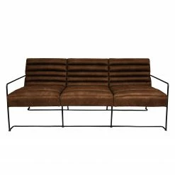 Ars manufacti Polstergarnitur Voda (3-2) - Mittelbraun -WOHNZIMMERMÖBEL Verkäufe sofa voda 3 sitzer antiklederlook mittelbraun 4864312 1