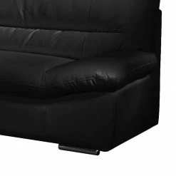Cotta Sofa Doug (3-Sitzer) - Echtleder Schwarz - Echtleder Ramsa Schwarz -WOHNZIMMERMÖBEL Verkäufe sofa william 3 sitzer echtleder schwarz 343143