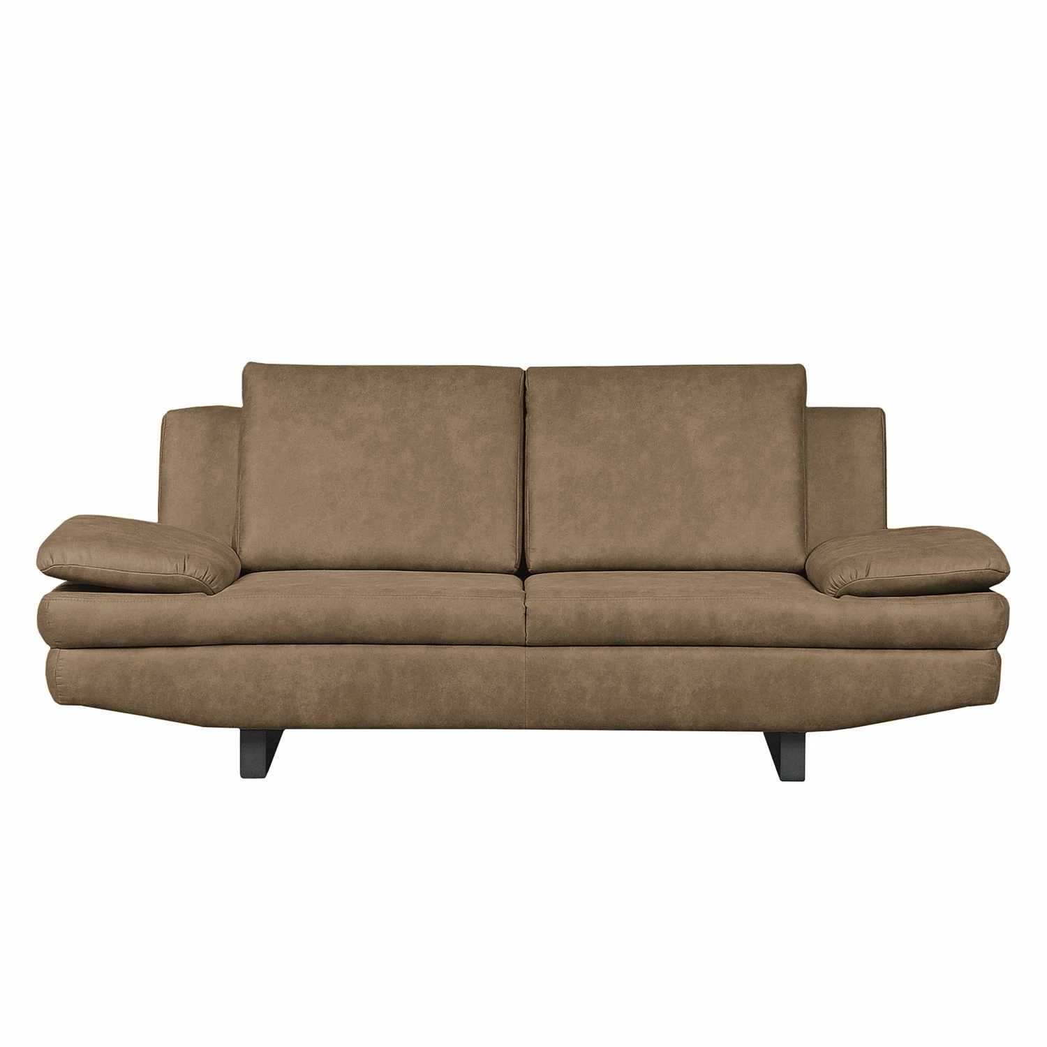 Fredriks Sofa Yovanna (2-Sitzer) Antiklederlook - Schlamm 3 Fredriks Sofa Yovanna (2-Sitzer) Antiklederlook - Schlamm – Bild 3