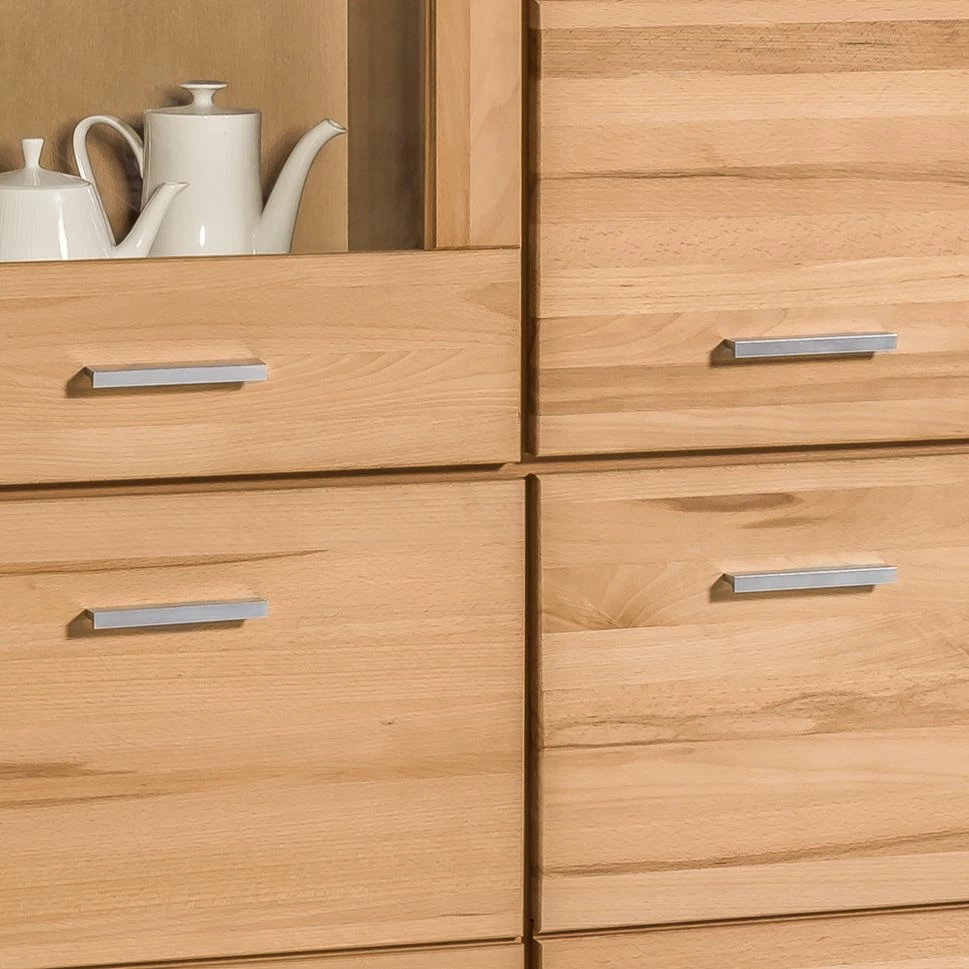 Naturoo Vitrinenschrank Lombok I - Teilmassiv 3 Naturoo Vitrinenschrank Lombok I - Teilmassiv – Bild 3