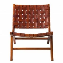 Eva Padberg Collection Stuhl Bourbourg I - Echtleder / Teak massiv - Teak -WOHNZIMMERMÖBEL Verkäufe stuhl bourbourg teak massiv echtleder 4607092