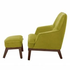 Tom Tailor Sessel Cozy Webstoff - Pistaziengrün - Mit Hocker -WOHNZIMMERMÖBEL Verkäufe tom tailor 14 12 2016 teil 1 4430912