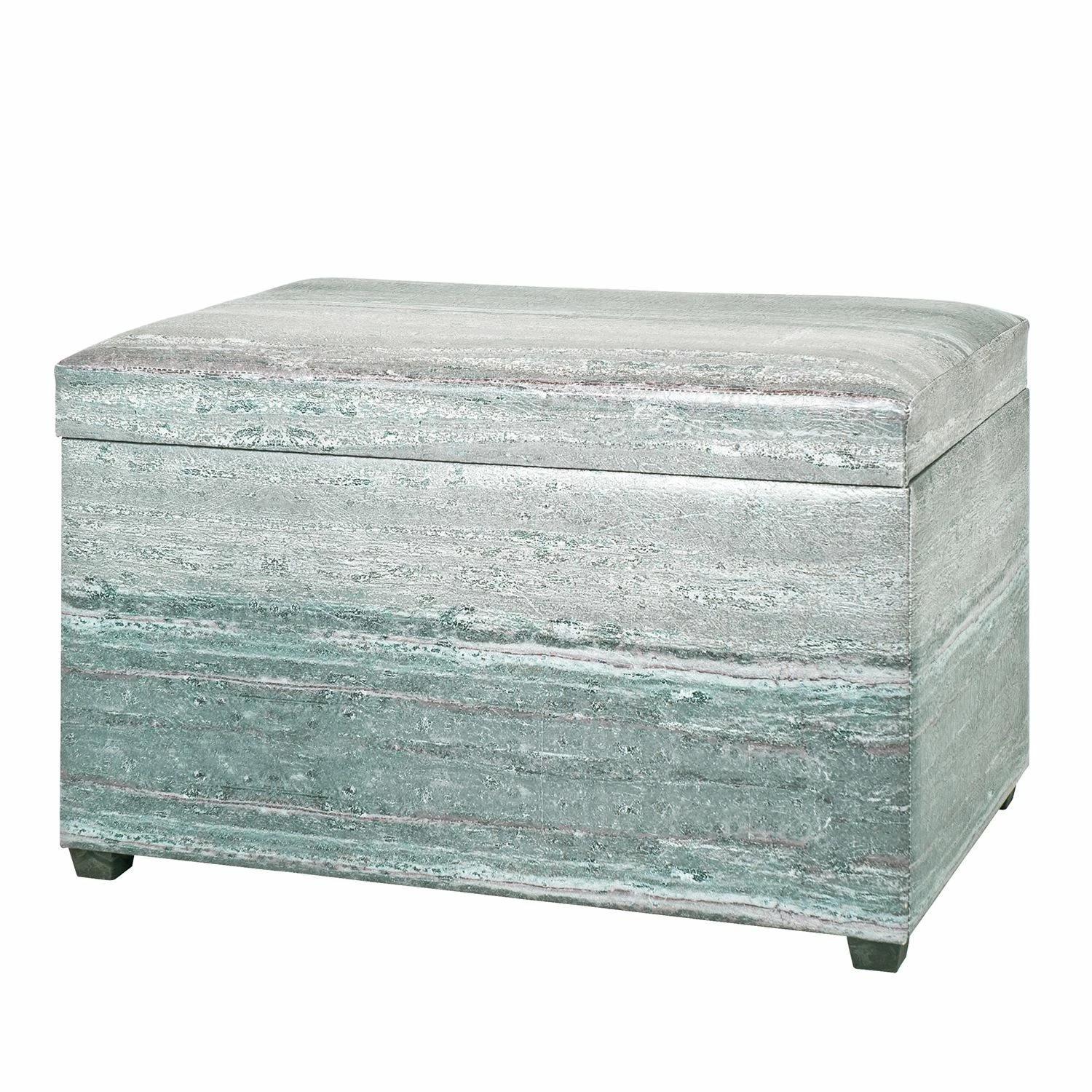 Home Design Truhe Stone - Kunstleder - Hellgrau 1 Home Design Truhe Stone - Kunstleder - Hellgrau