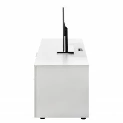 GWINNER TV-Lowboard Anzio I - Matt Weiß / Balkeneiche -WOHNZIMMERMÖBEL Verkäufe tv lowboard anzio i 4524396