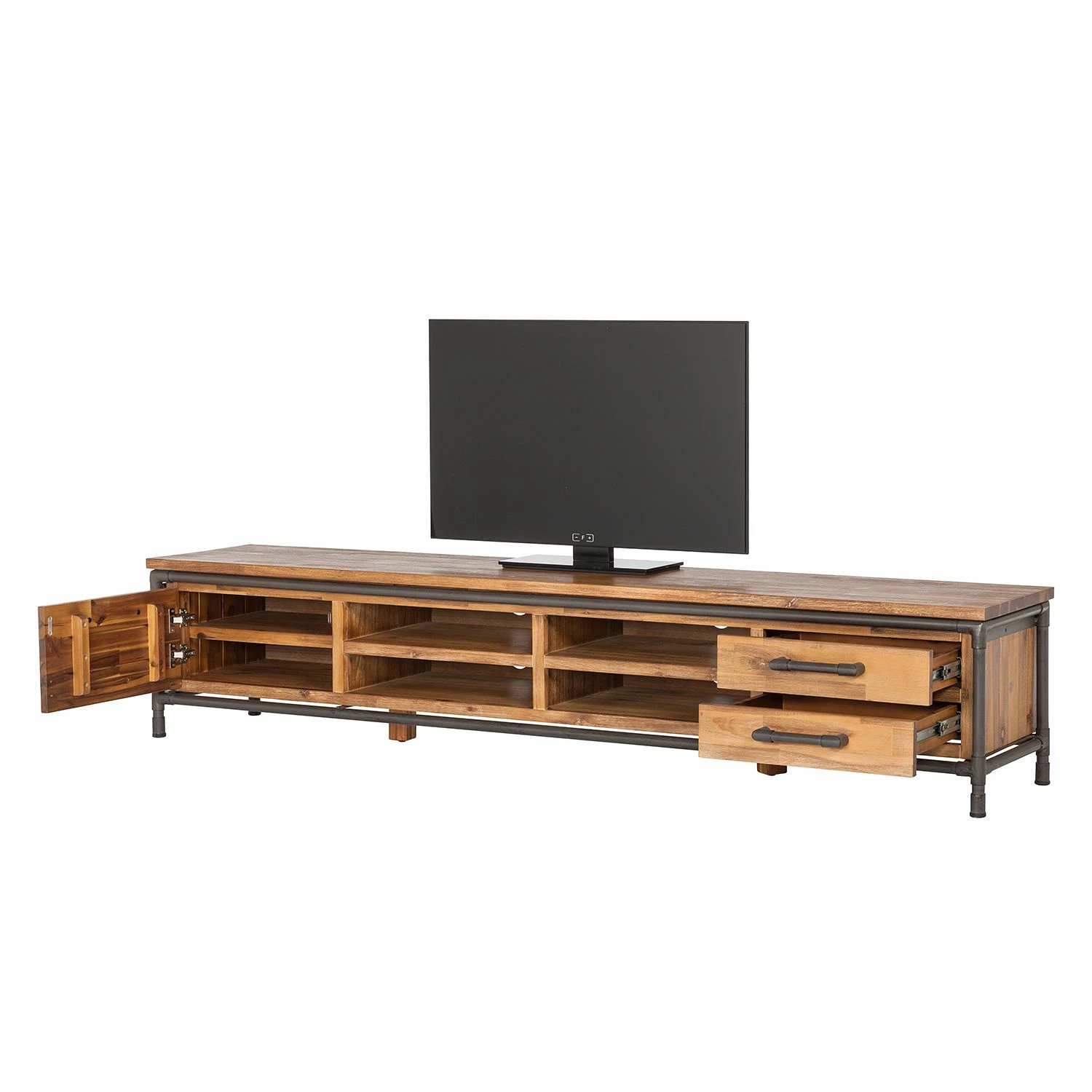 Ars manufacti TV-Lowboard Atelier II - Akazie teilmassiv 4 Ars manufacti TV-Lowboard Atelier II - Akazie teilmassiv – Bild 4