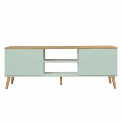 Tenzo TV-Lowboard Dot - Mint 11 Tenzo TV-Lowboard Dot - Mint -WOHNZIMMERMÖBEL Verkäufe tv lowboard dot eiche teilmassiv mint 4148304
