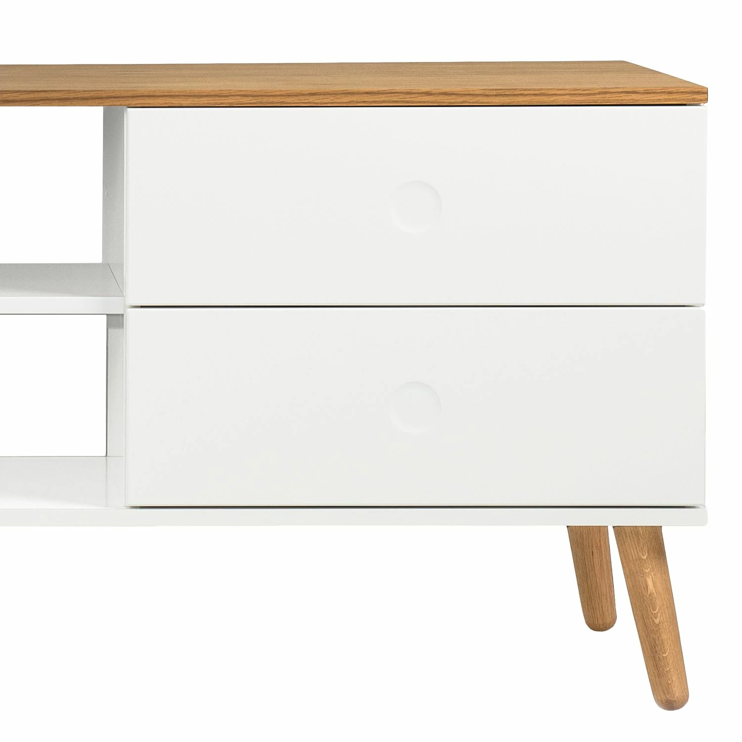 Tenzo TV-Lowboard Dot - Weiß 5 Tenzo TV-Lowboard Dot - Weiß – Bild 5