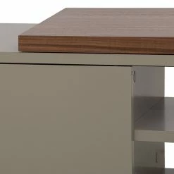 Temahome TV-Lowboard Echo - Grau / Walnuss -WOHNZIMMERMÖBEL Verkäufe tv lowboard echo weiss walnuss 3955156