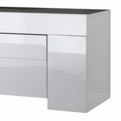 LC Spa TV-Lowboard Gladiolo - Hochglanz Weiß / Weiß -WOHNZIMMERMÖBEL Verkäufe tv lowboard gladiolo hochglanz weiss weiss 543721