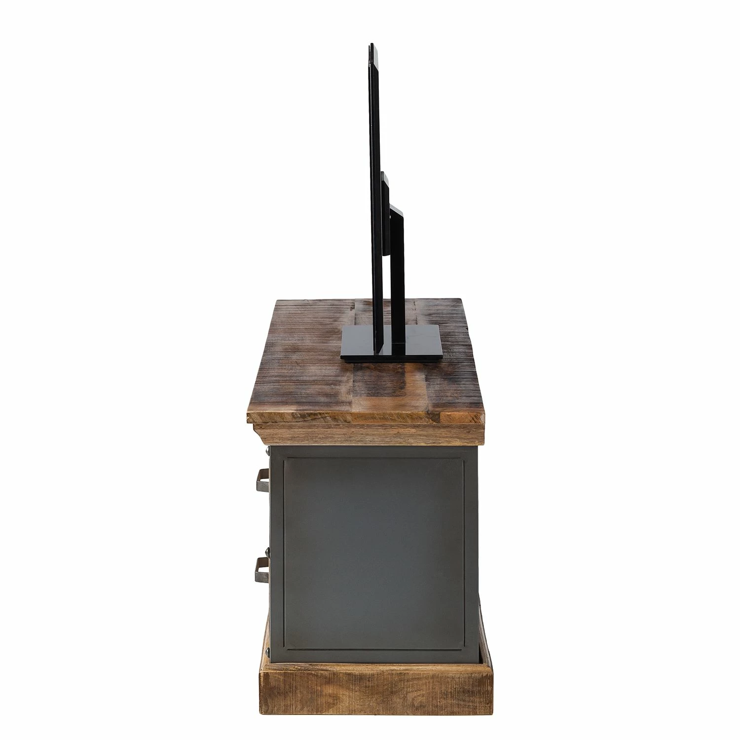 Ars manufacti TV-Lowboard Hunter - Mango massiv / Metall - Mango / Blaugrau 5 Ars manufacti TV-Lowboard Hunter - Mango massiv / Metall - Mango / Blaugrau – Bild 5