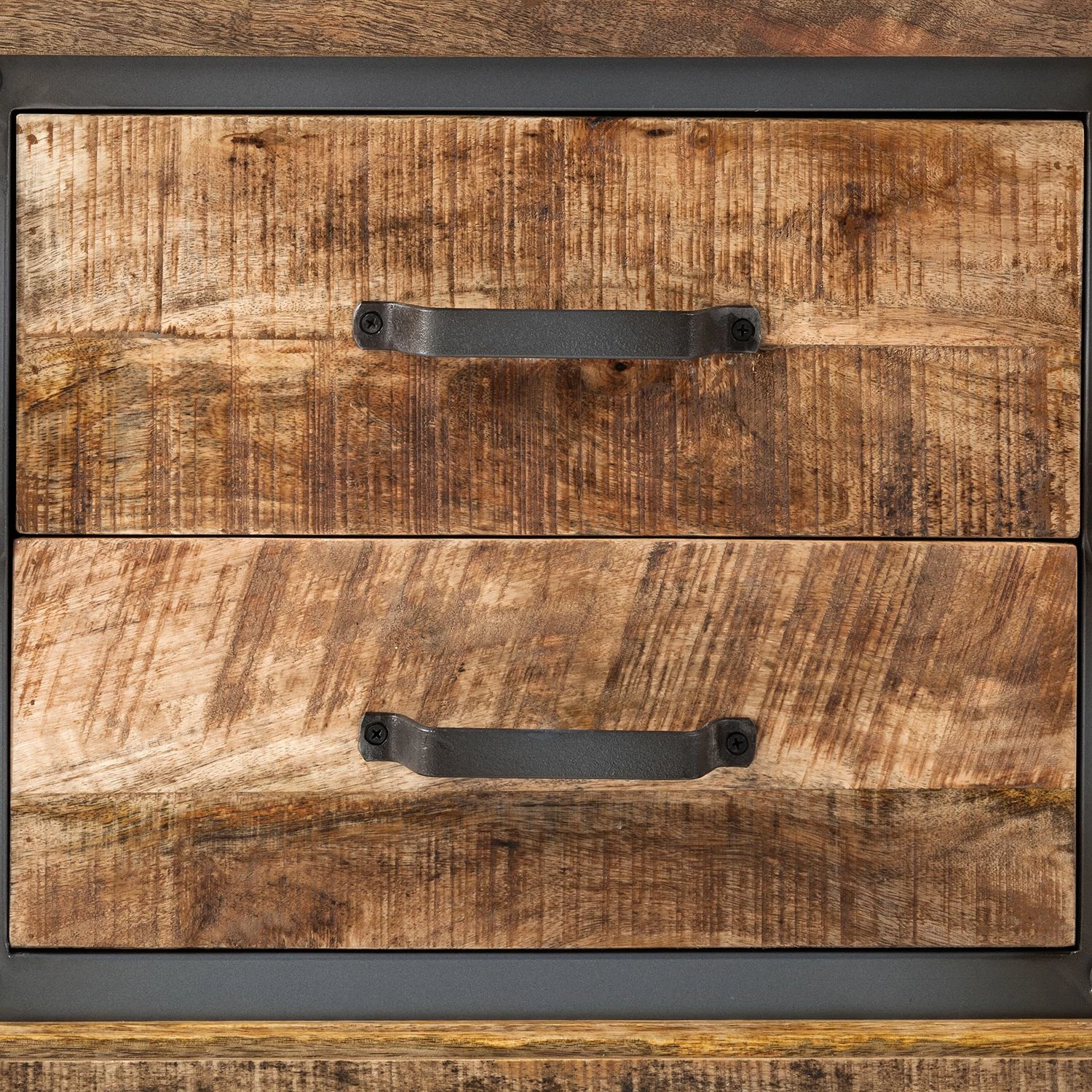 Ars manufacti TV-Lowboard Hunter - Mango massiv / Metall - Mango / Blaugrau 7 Ars manufacti TV-Lowboard Hunter - Mango massiv / Metall - Mango / Blaugrau – Bild 7