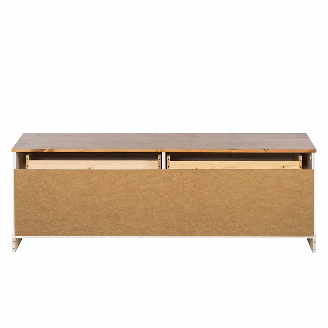 Maison Belfort TV-Lowboard Lillehammer I - Kiefer massiv - Kiefer Weiß / Kiefer Honig 5 Maison Belfort TV-Lowboard Lillehammer I - Kiefer massiv - Kiefer Weiß / Kiefer Honig – Bild 5