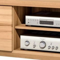 Naturoo TV-Lowboard Lombok II - Teilmassiv -WOHNZIMMERMÖBEL Verkäufe tv lowboard lombok ii teilmassiv wildeiche 5004304