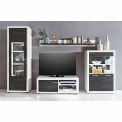 Mooved Wandboard Piorini - Kiefer Anthrazit Dekor / Weiß 5 Mooved Wandboard Piorini - Kiefer Anthrazit Dekor / Weiß -WOHNZIMMERMÖBEL Verkäufe tv lowboard maruto i inkl beleuchtung kiefer dunkel dekor weiss 4932660