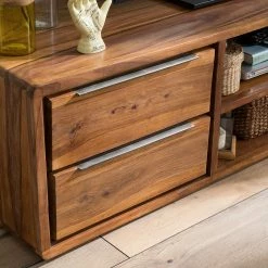 Ars Natura TV-Lowboard Trangle I - Sheesham massiv 20 Ars Natura TV-Lowboard Trangle I - Sheesham massiv -WOHNZIMMERMÖBEL Verkäufe tv lowboard trangle i sheesham massiv sheesham hell 5009700