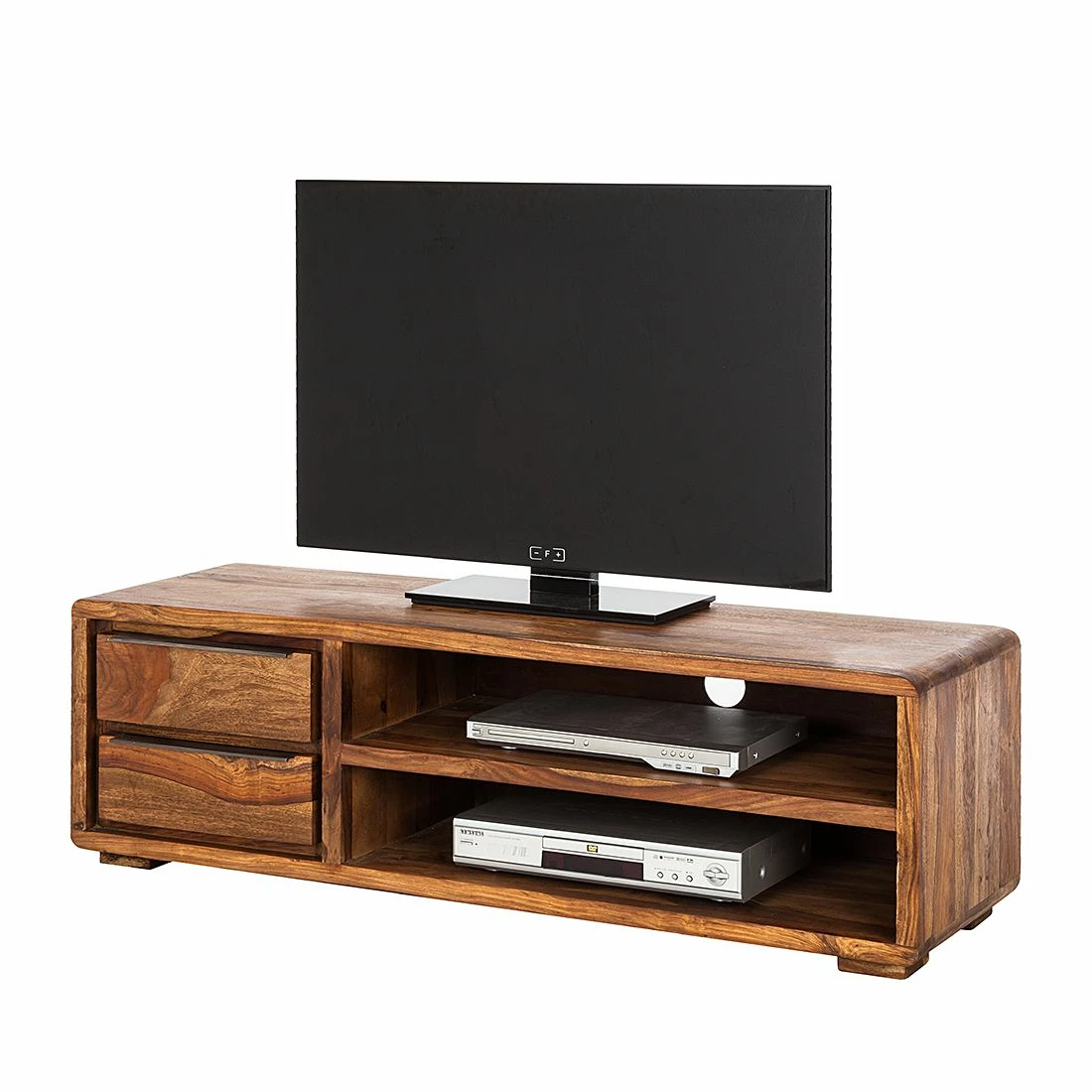 Ars Natura TV-Lowboard Trangle - Sheesham massiv 1 Ars Natura TV-Lowboard Trangle - Sheesham massiv