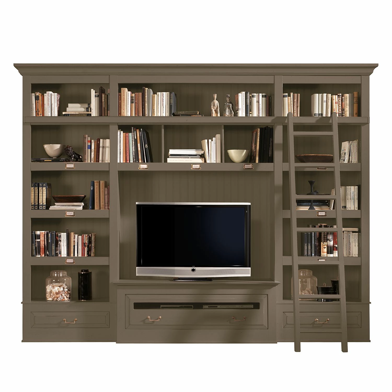 Maison Belfort TV-Wand Azjana I - Granit - Mit Leiter 2 Maison Belfort TV-Wand Azjana I - Granit - Mit Leiter – Bild 2