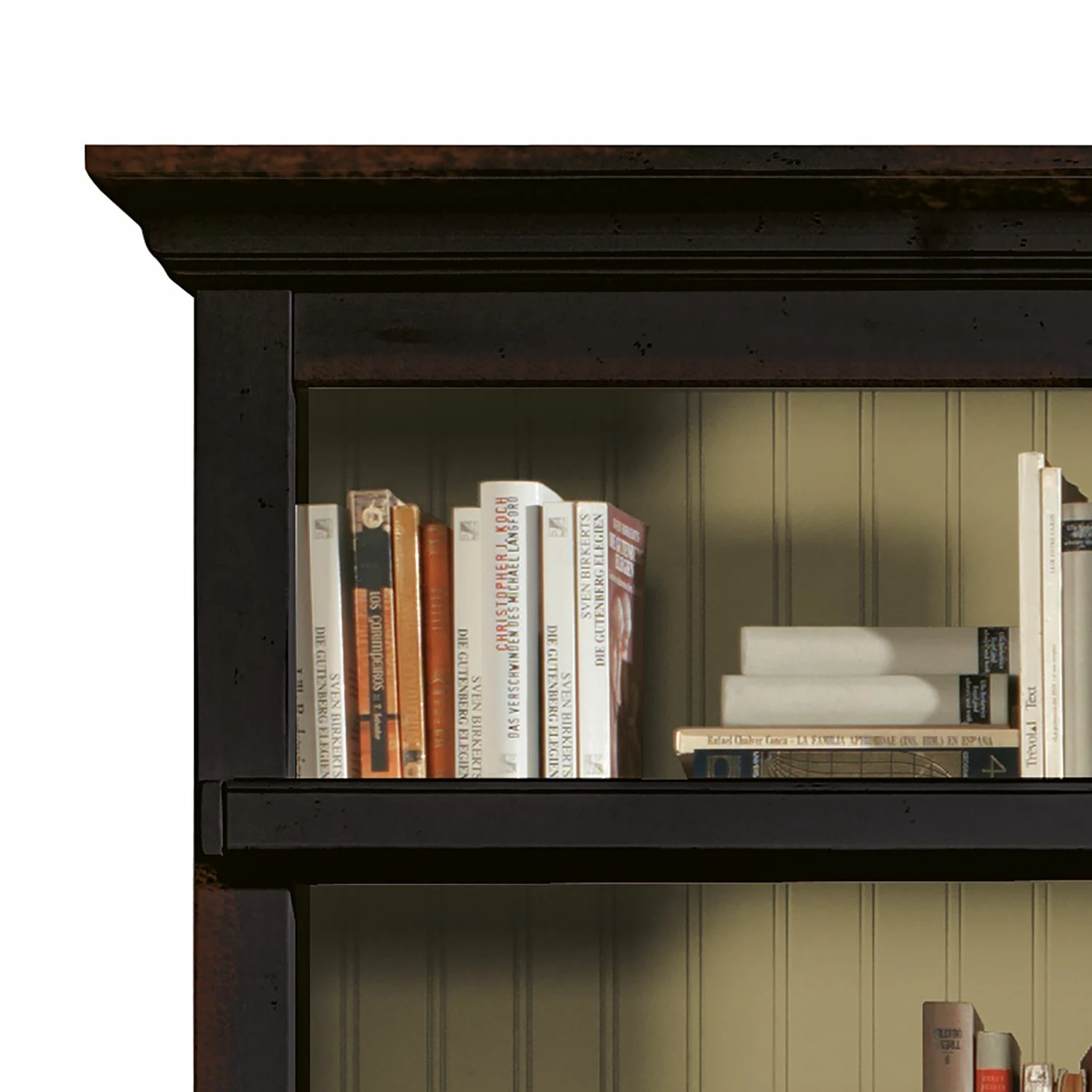 Maison Belfort TV-Wand Azjana I - Schwarz / Pinie Creme - Mit Leiter 3 Maison Belfort TV-Wand Azjana I - Schwarz / Pinie Creme - Mit Leiter – Bild 3