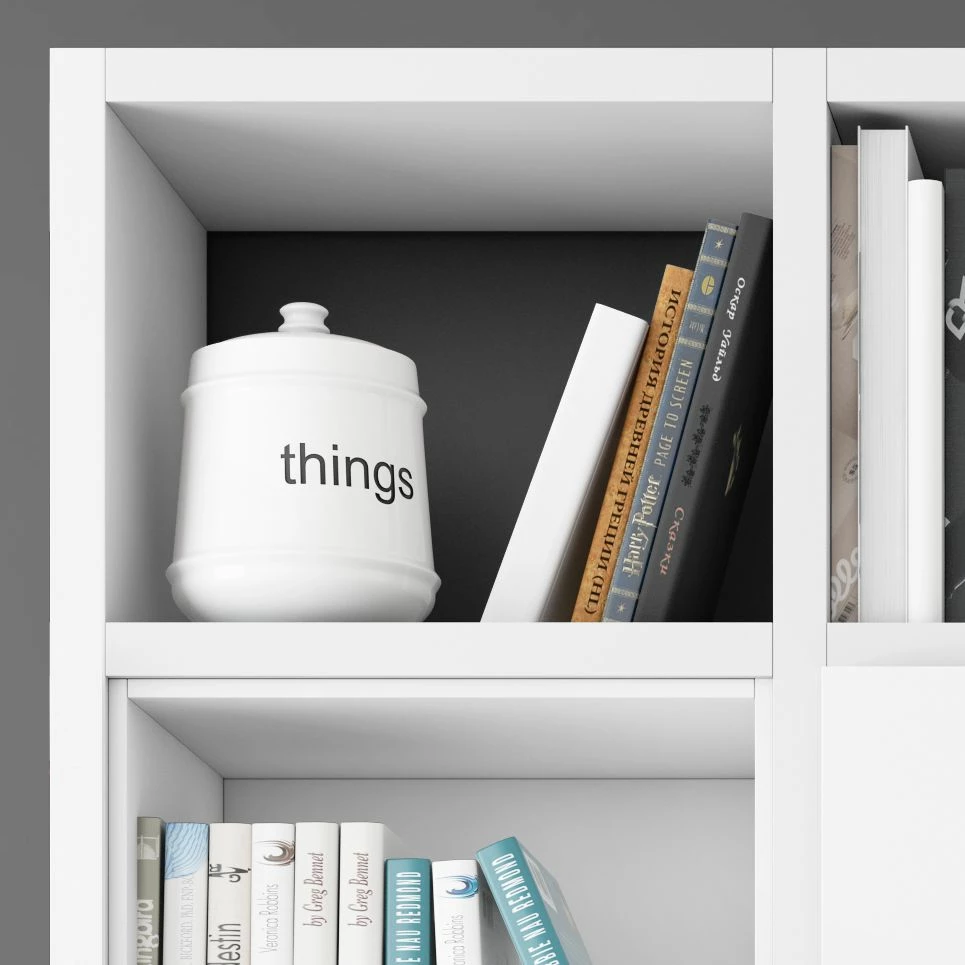 Loftscape TV-Wand Emporior IV - Cremeweiß - Breite: 249 cm 3 Loftscape TV-Wand Emporior IV - Cremeweiß - Breite: 249 cm – Bild 3