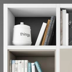 Loftscape TV-Wand Emporior IV - Matt Weiß / Matt Hellbeige - Breite: 249 cm -WOHNZIMMERMÖBEL Verkäufe tv wand emporior vi hochglanz weiss matt hellbeige 5153776