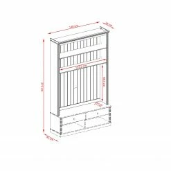 Maison Belfort TV-Wand Lillehammer I - Kiefer massiv - Kiefer Natur -WOHNZIMMERMÖBEL Verkäufe tv wand lillehammer i kiefer massiv kiefer 5074136 2
