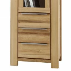 Ars Natura Vitrine Pia I - Kernbuche massiv - geölt -WOHNZIMMERMÖBEL Verkäufe vitrine pia i kernbuche massiv geoelt 306012