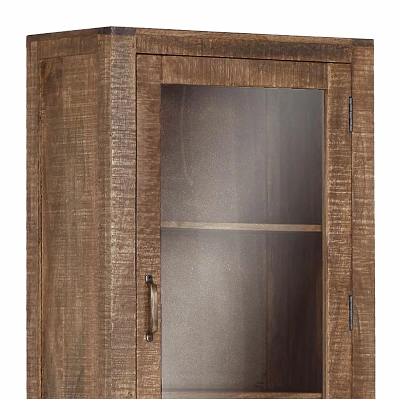 Ars manufacti Vitrine Pintage I - Mango massiv - gebeizt & lackiert 2 Ars manufacti Vitrine Pintage I - Mango massiv - gebeizt & lackiert – Bild 2