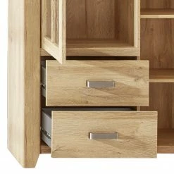 Trendteam Vitrinenschrank Canyon II - Alteiche Dekor -WOHNZIMMERMÖBEL Verkäufe vitrinenschrank canyon ii alteiche dekor 4808548