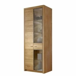 Naturoo Wohnwand Floriano III (4-teilig) - Asteiche / Asteiche Dekor -WOHNZIMMERMÖBEL Verkäufe vitrinenschrank floriano ii inkl beleuchtung asteiche asteiche dekor 4933772