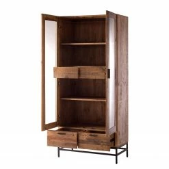 Ars manufacti Vitrinenschrank Grasby - Altholz Pinie / Metall - Pinie Dunkel / Schwarz 8 Ars manufacti Vitrinenschrank Grasby - Altholz Pinie / Metall - Pinie Dunkel / Schwarz -WOHNZIMMERMÖBEL Verkäufe vitrinenschrank grasby altholz pinie metall pinie dunkel schwarz 4884832