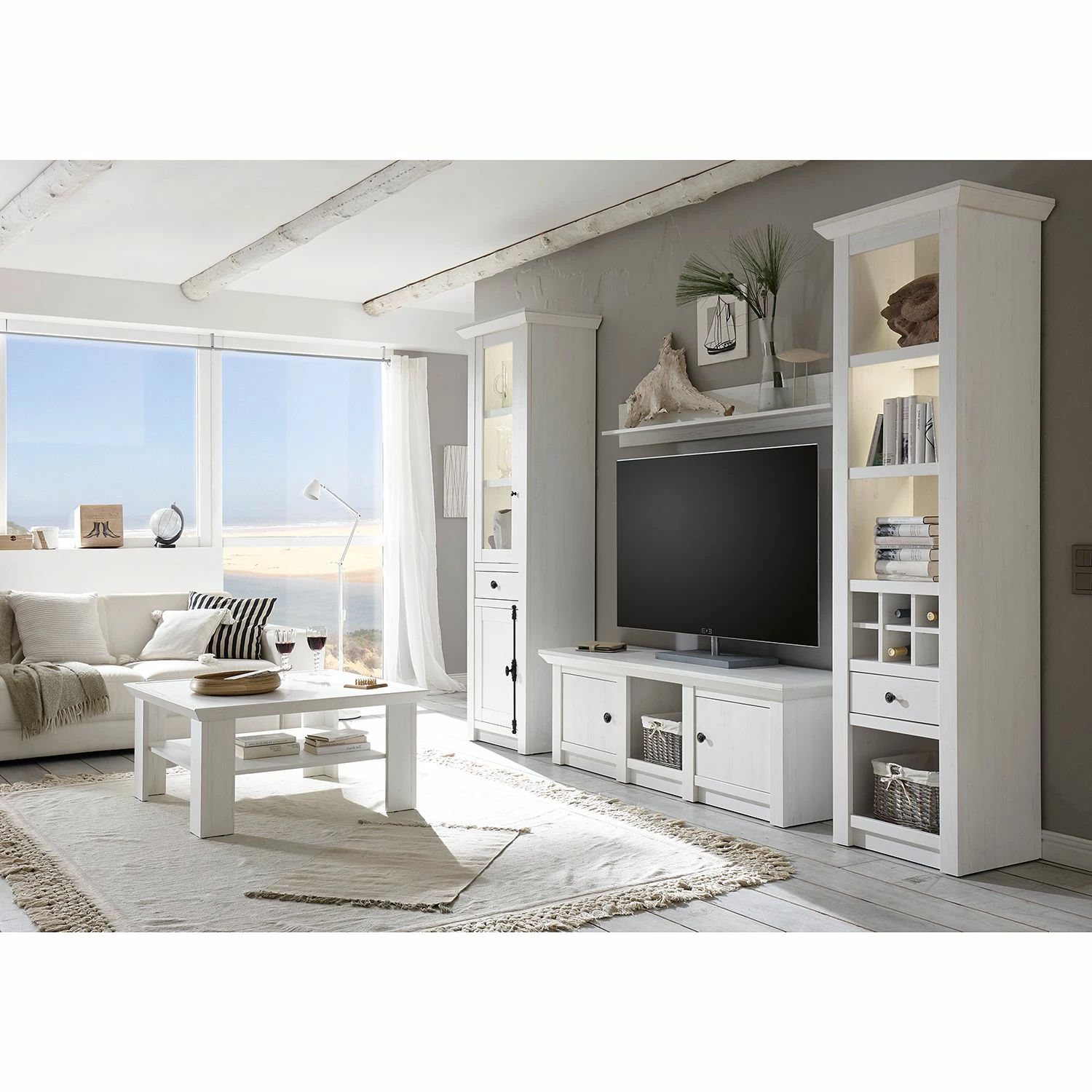 Maison Belfort Wandboard Geestland - Pinie Weiß Dekor 4 Maison Belfort Wandboard Geestland - Pinie Weiß Dekor – Bild 4