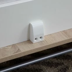 Loftscape Schrankbett-Kombination Godia II - Weiß / Eiche Sonoma Dekor - Bonellfederkernmatratze -WOHNZIMMERMÖBEL Verkäufe wandklappbett kombination godia ii bonellfederkernmatratze weiss eiche sonoma dekor 1722942