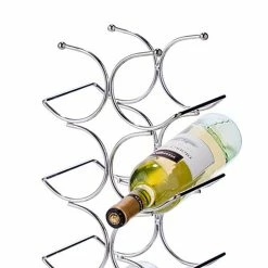 Zeller Weinregal Lionel - Chrom 5 Zeller Weinregal Lionel - Chrom -WOHNZIMMERMÖBEL Verkäufe weinregal lionel chrom 300434