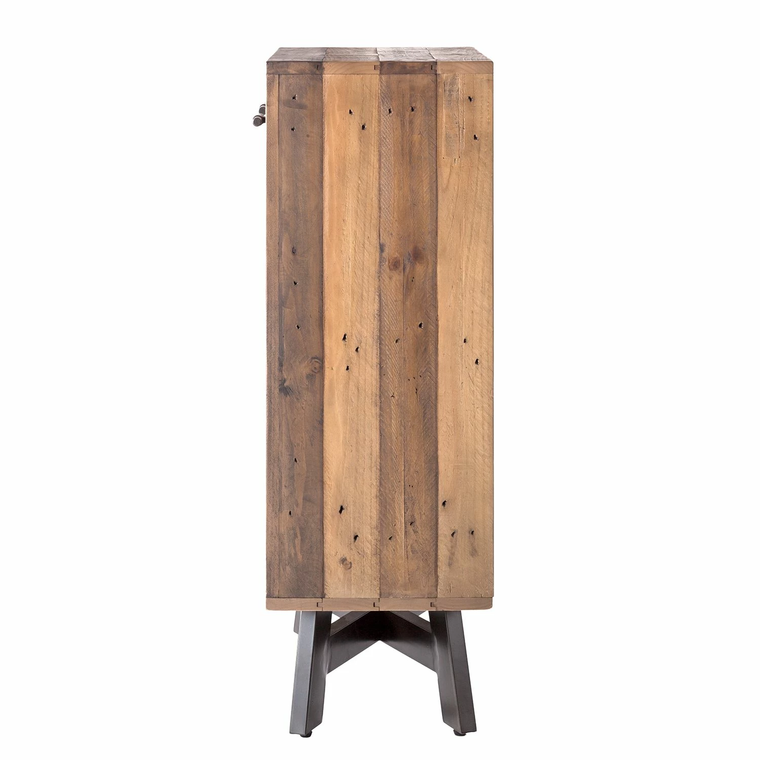 Ars manufacti Weinregal Tamati - Altholz Pinie / Metall - Pinie Dunkel / Schwarz 5 Ars manufacti Weinregal Tamati - Altholz Pinie / Metall - Pinie Dunkel / Schwarz – Bild 5