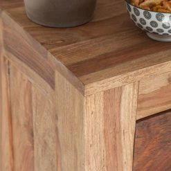 Wolf-Möbel Weinregal Yoga I - Sheesham massiv - Natur -WOHNZIMMERMÖBEL Verkäufe weinregal yoga i sheesham massiv natur 3373553