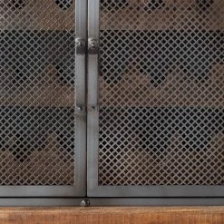 Ars manufacti Weinschrank Hunter - Mango massiv / Metall - Mango / Blaugrau 16 Ars manufacti Weinschrank Hunter - Mango massiv / Metall - Mango / Blaugrau -WOHNZIMMERMÖBEL Verkäufe weinschrank hunter mango massiv metall mango blaugrau 4845752