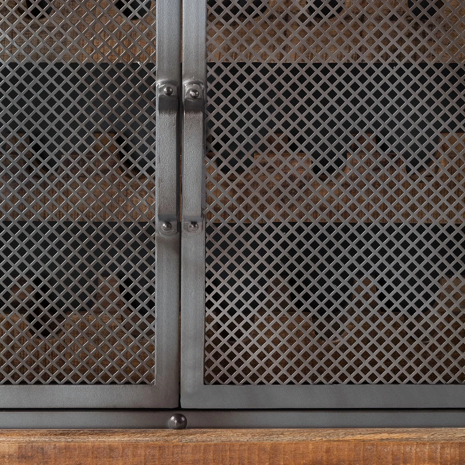 Ars manufacti Weinschrank Hunter - Mango massiv / Metall - Mango / Blaugrau 7 Ars manufacti Weinschrank Hunter - Mango massiv / Metall - Mango / Blaugrau – Bild 7