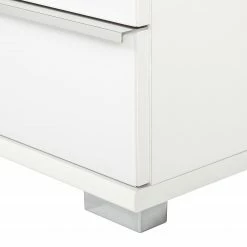 Wiemann Schubkastenkommode Chicago II - Alpinweiß / Glas Weiß -WOHNZIMMERMÖBEL Verkäufe wiemann chicago 26 03 2015 3238069