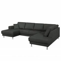 Fredriks Wohnlandschaft Arietta II Strukturstoff - Anthrazit - Longchair davorstehend links / Ottomane rechts 21 Fredriks Wohnlandschaft Arietta II Strukturstoff - Anthrazit - Longchair davorstehend links / Ottomane rechts -WOHNZIMMERMÖBEL Verkäufe wohnlandschaft arietta ii strukturstoff longchair davorstehend links ottomane rechts anthrazit 4279836