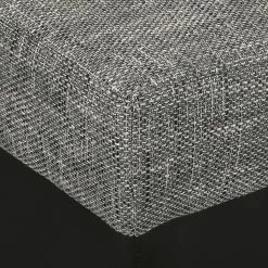 Roomscape Wohnlandschaft Berrings - (mit Schlaffunktion) - Kunstleder / Strukturstoff Schwarz / Grau - Longchair davorstehend links -WOHNZIMMERMÖBEL Verkäufe wohnlandschaft berrings mit schlaffunktion kunstleder strukturstoff schwarz grau longchair davorstehend links 3633481