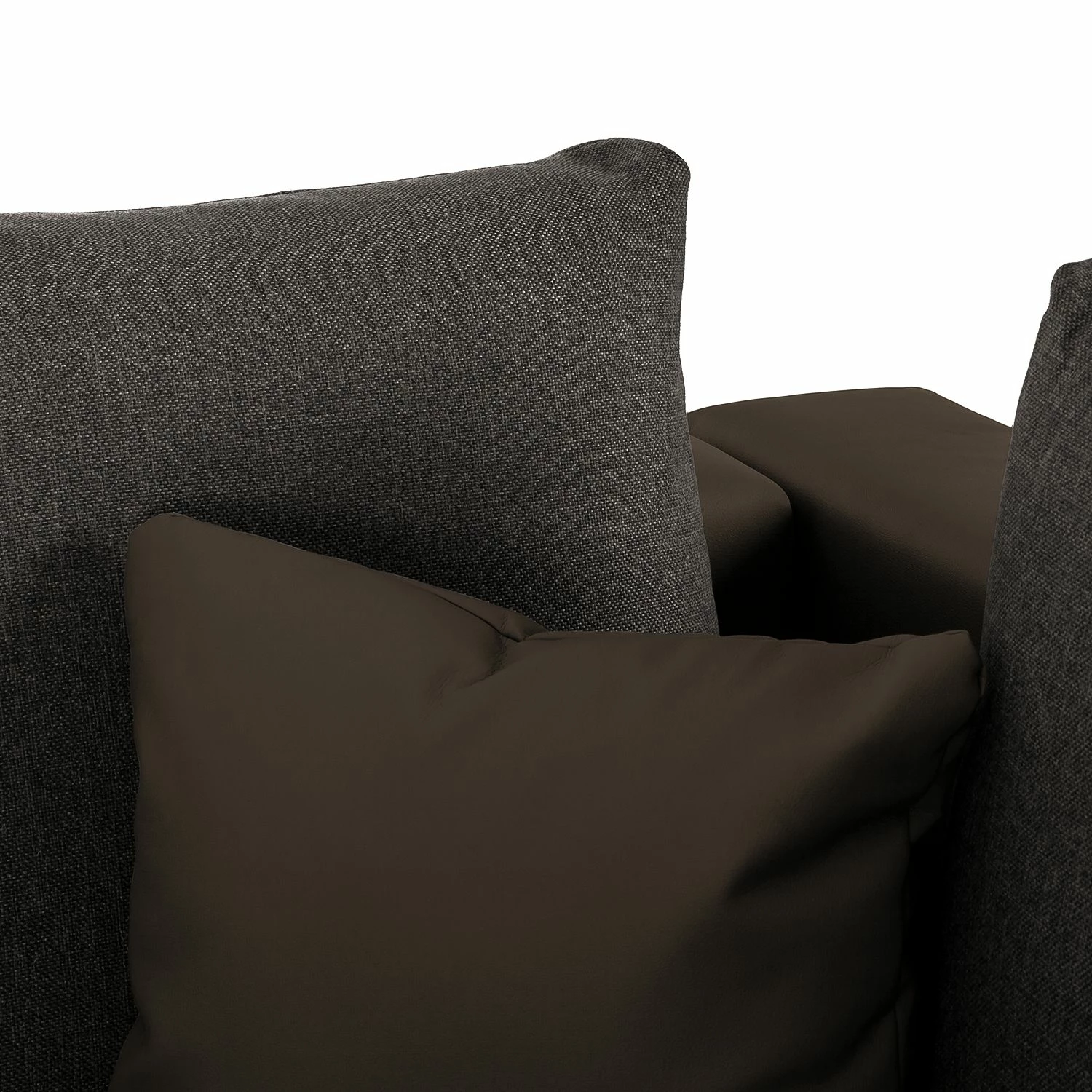 Fredriks Wohnlandschaft Dublin - (mit Schlaffunktion) - Kunstleder/Strukturstoff - Taupe / Braun 12 Fredriks Wohnlandschaft Dublin - (mit Schlaffunktion) - Kunstleder/Strukturstoff - Taupe / Braun – Bild 12