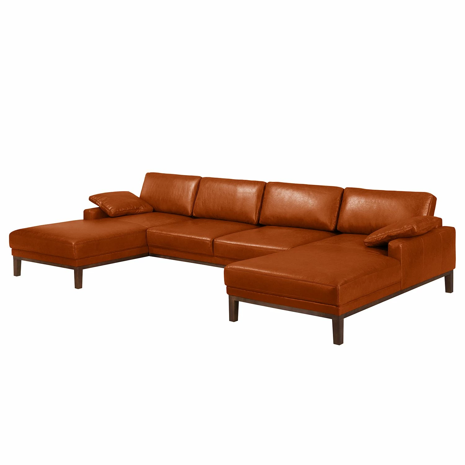 Ars manufacti Wohnlandschaft Horley Echtleder - Cognac 1 Ars manufacti Wohnlandschaft Horley Echtleder - Cognac