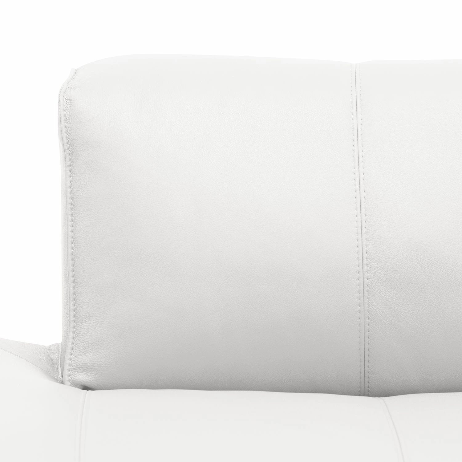 Studio Copenhagen Wohnlandschaft HUDSON - Echtleder Neka: Weiß - Longchair davorstehend rechts / Ottomane links 5 Studio Copenhagen Wohnlandschaft HUDSON - Echtleder Neka: Weiß - Longchair davorstehend rechts / Ottomane links – Bild 5