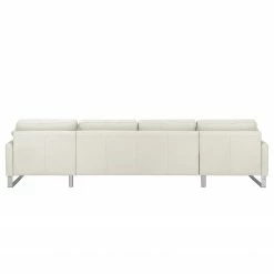 Fredriks Wohnlandschaft Laureto II Echtleder - Perlweiß -WOHNZIMMERMÖBEL Verkäufe wohnlandschaft laureto ii echtleder perlweiss 4186636