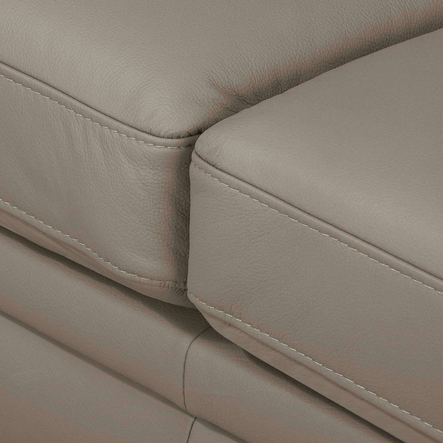 Fredriks Wohnlandschaft Laureto II Echtleder - Schlamm 10 Fredriks Wohnlandschaft Laureto II Echtleder - Schlamm – Bild 10