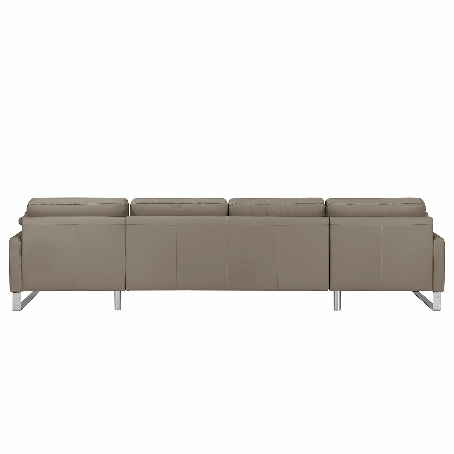 Fredriks Wohnlandschaft Laureto II Echtleder - Schlamm 5 Fredriks Wohnlandschaft Laureto II Echtleder - Schlamm – Bild 5