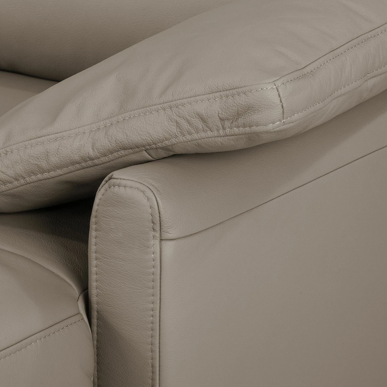 Fredriks Wohnlandschaft Laureto II Echtleder - Schlamm 7 Fredriks Wohnlandschaft Laureto II Echtleder - Schlamm – Bild 7