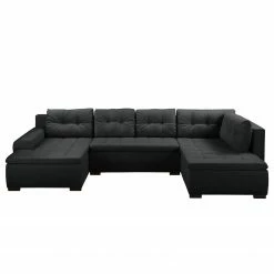 Fredriks Wohnlandschaft Norley (mit Schlaffunktio 24 Fredriks Wohnlandschaft Norley (mit Schlaffunktio -WOHNZIMMERMÖBEL Verkäufe wohnlandschaft norley mit schlaffunktion webstoff longchair davorstehend links ottomane rechts dunkelgrau 5102484