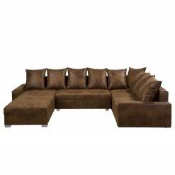 Mooved Wohnlandschaft Sibenik - (mit Schlaffunktion) - Antiklederoptik - Braun - Longchair davorstehend rechts / Ottomane links 23 Mooved Wohnlandschaft Sibenik - (mit Schlaffunktion) - Antiklederoptik - Braun - Longchair davorstehend rechts / Ottomane links -WOHNZIMMERMÖBEL Verkäufe wohnlandschaft sibenik antiklederoptik longchair davorstehend rechts ottomane links braun 4960352