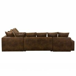 Mooved Wohnlandschaft Sibenik - (mit Schlaffunktion) - Antiklederoptik - Braun - Longchair davorstehend rechts / Ottomane links 24 Mooved Wohnlandschaft Sibenik - (mit Schlaffunktion) - Antiklederoptik - Braun - Longchair davorstehend rechts / Ottomane links -WOHNZIMMERMÖBEL Verkäufe wohnlandschaft sibenik antiklederoptik longchair davorstehend rechts ottomane links braun 4960356